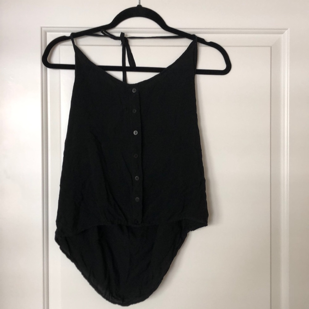 Brandy Melville black halter top